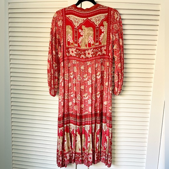 🦄 SPELL Poinciana Gown in Red 🦄 - Picture 9 of 15